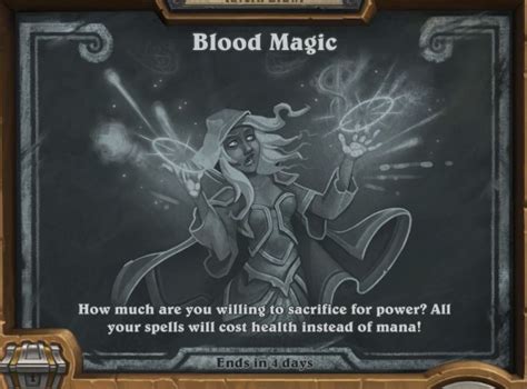 Unleash chaos with a blood magic deck in tavern brawl